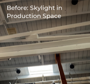 Falling Sky Brewing Skylight before